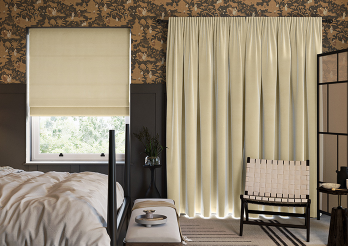 Ultra Luxe Velvet, Cream - Made to Measure Curtains - Image 7